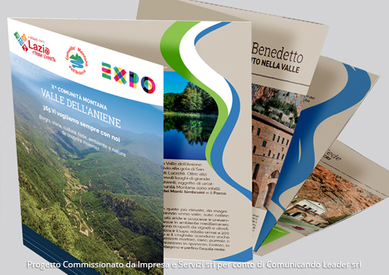 brochure turistica aniene