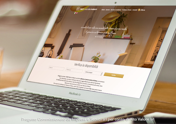 programmazione sito web responsive bed and breakfast