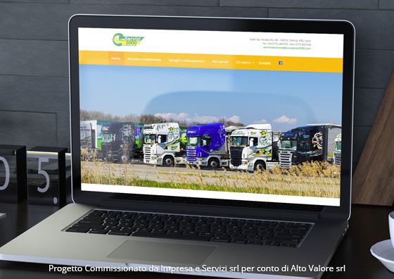 Sito web responsive euroservizi 2000 - Servizi ecologici