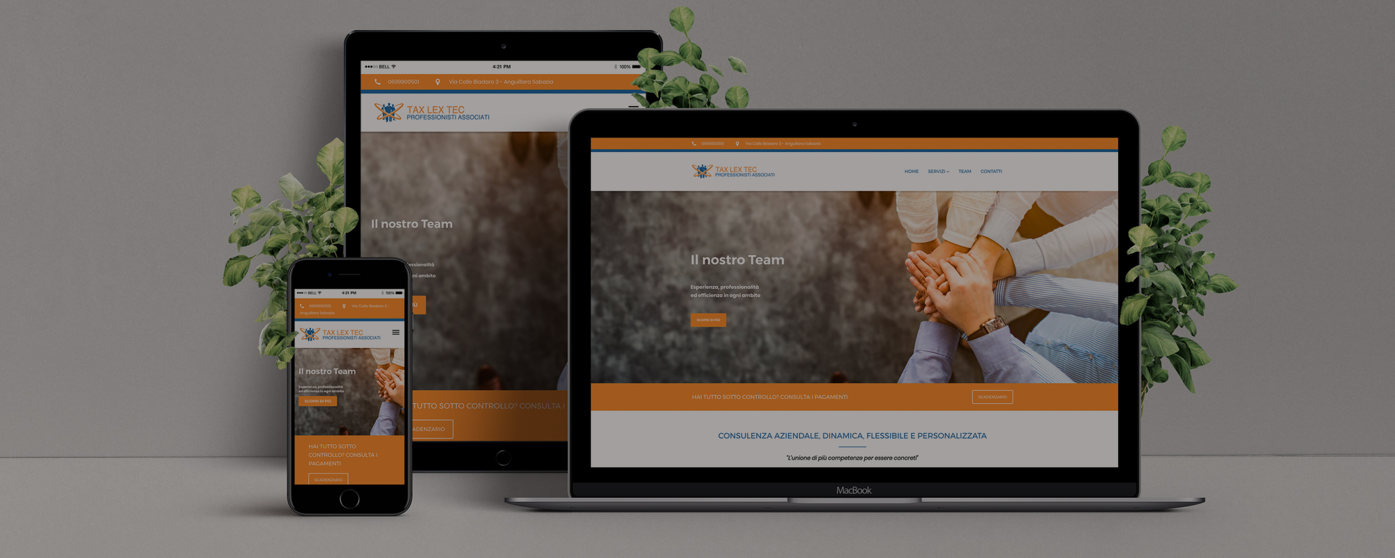 Realizzazione sito web responsive per studio associati